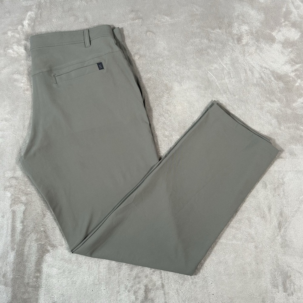 Free Fly Nomad Pants Mens 36x32 Gray Stretch Performance Golf Chino AL3037